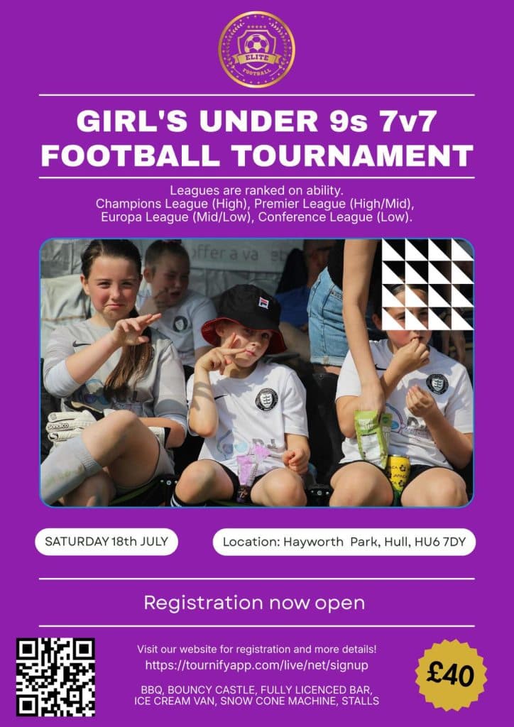 National Elite Football Tournament - U9 GIRLS ONLY