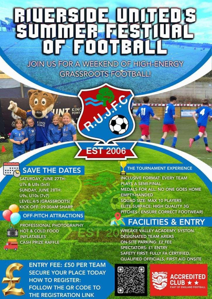Riverside United's Summer Festival of Football