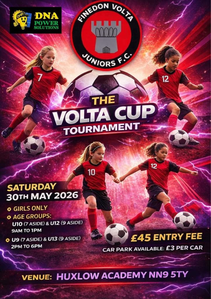 Volta Cup Tournament - GIRLS ONLY flyer