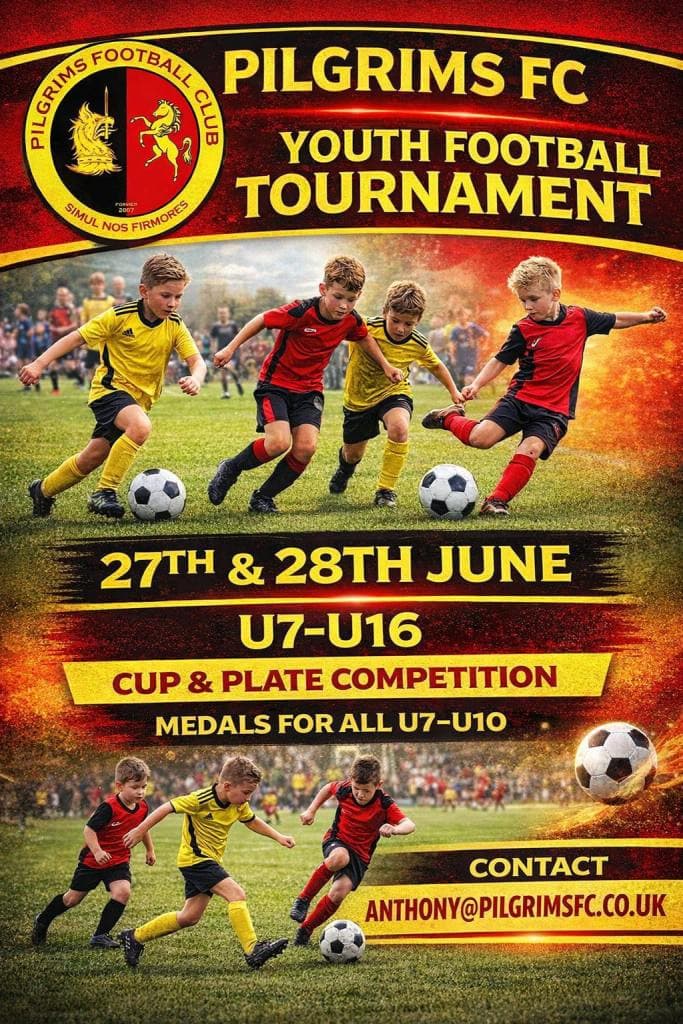 Pilgrims FC Summer Tournament flyer
