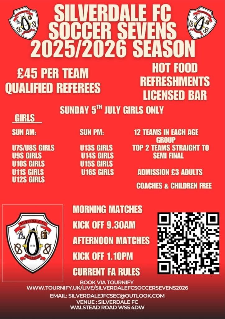 Silverdale Soccer Sevens - GIRLS ONLY flyer