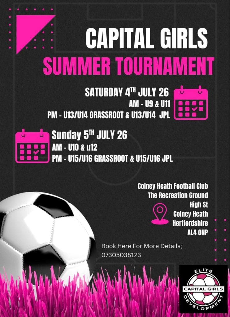 Capital Girls Annual Youth Tournament - GIRLS ONLY