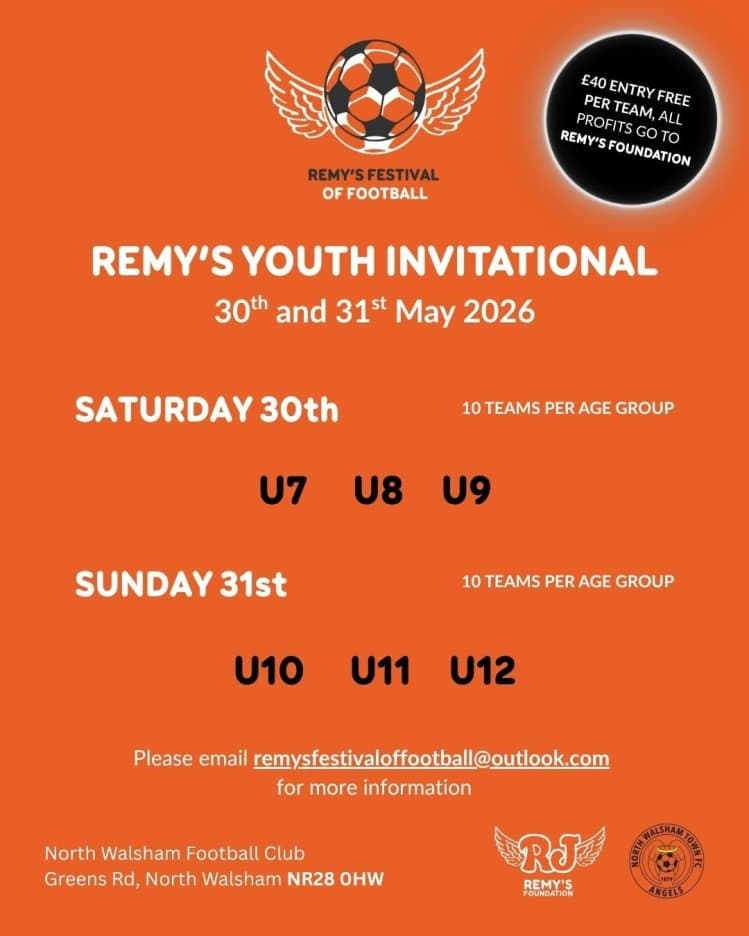 Remy's Festival of Football flyer