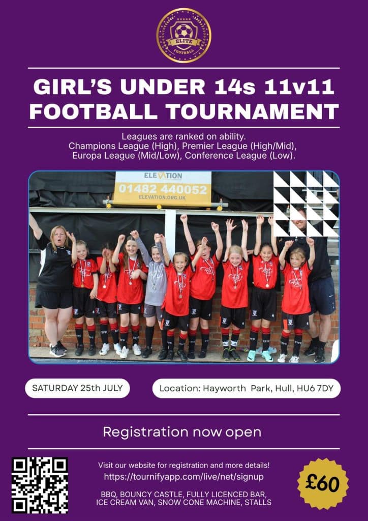 National Elite Football Tournament - U14 GIRLS ONLY