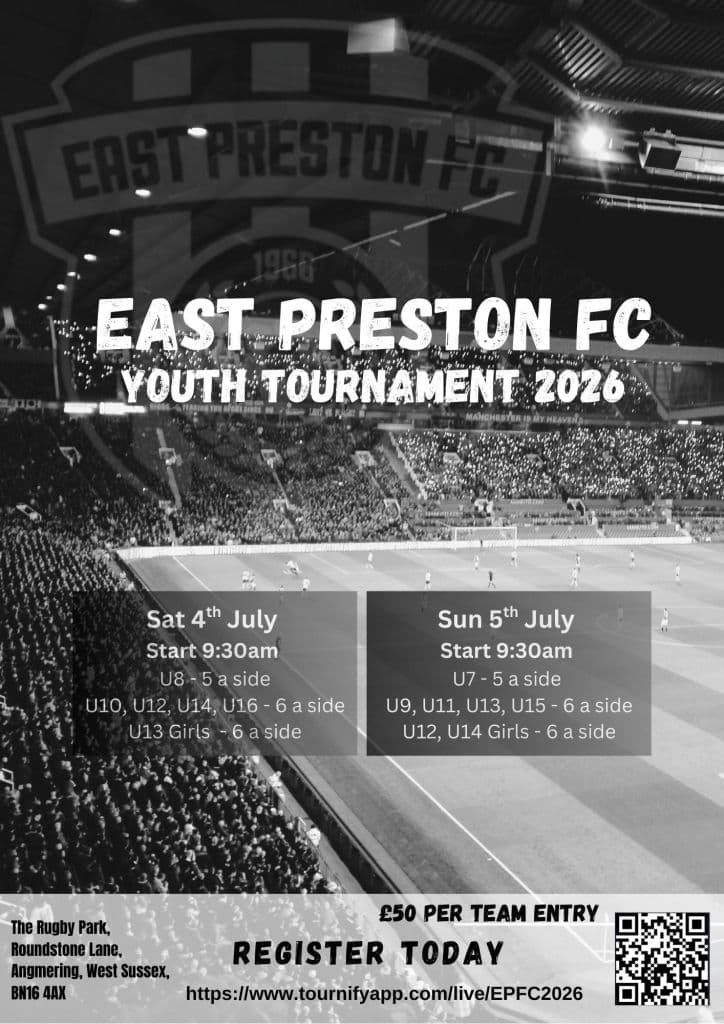 East Preston Tournament flyer