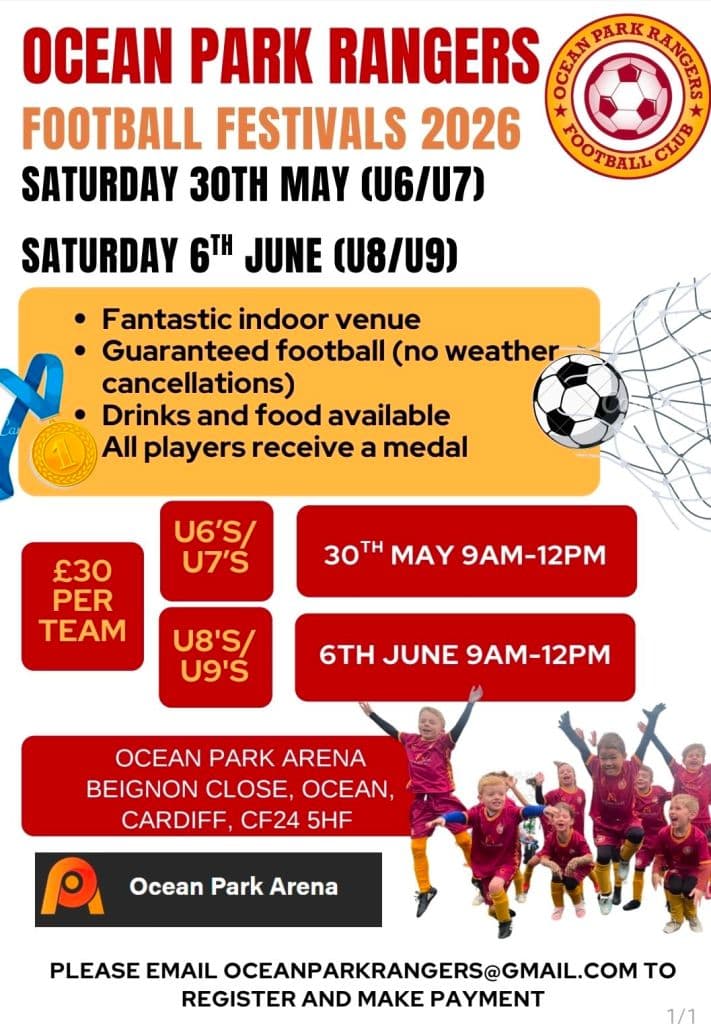 Ocean Park Rangers Football Festival flyer