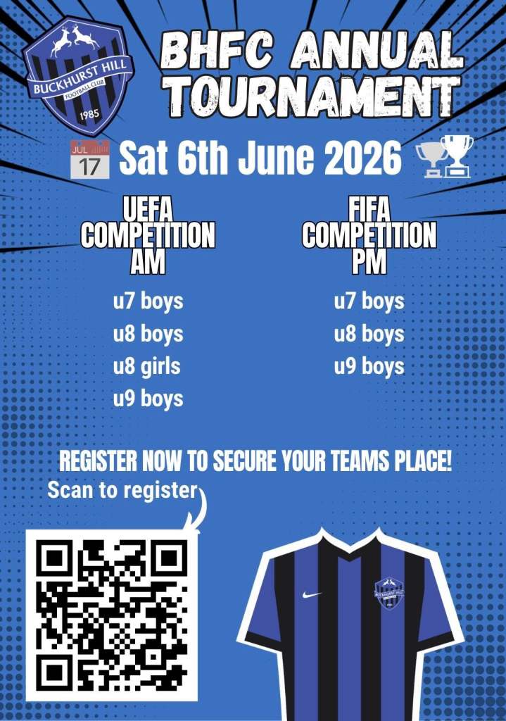 BHFC Tournament flyer