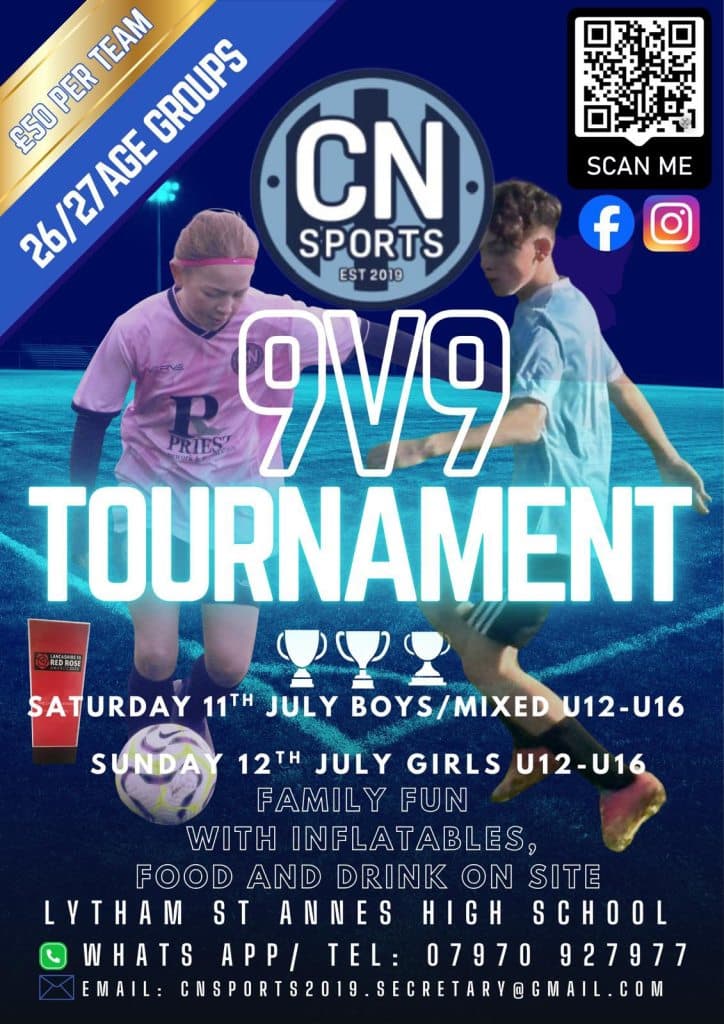 CN Sports Summer Tournament - GIRLS ONLY flyer