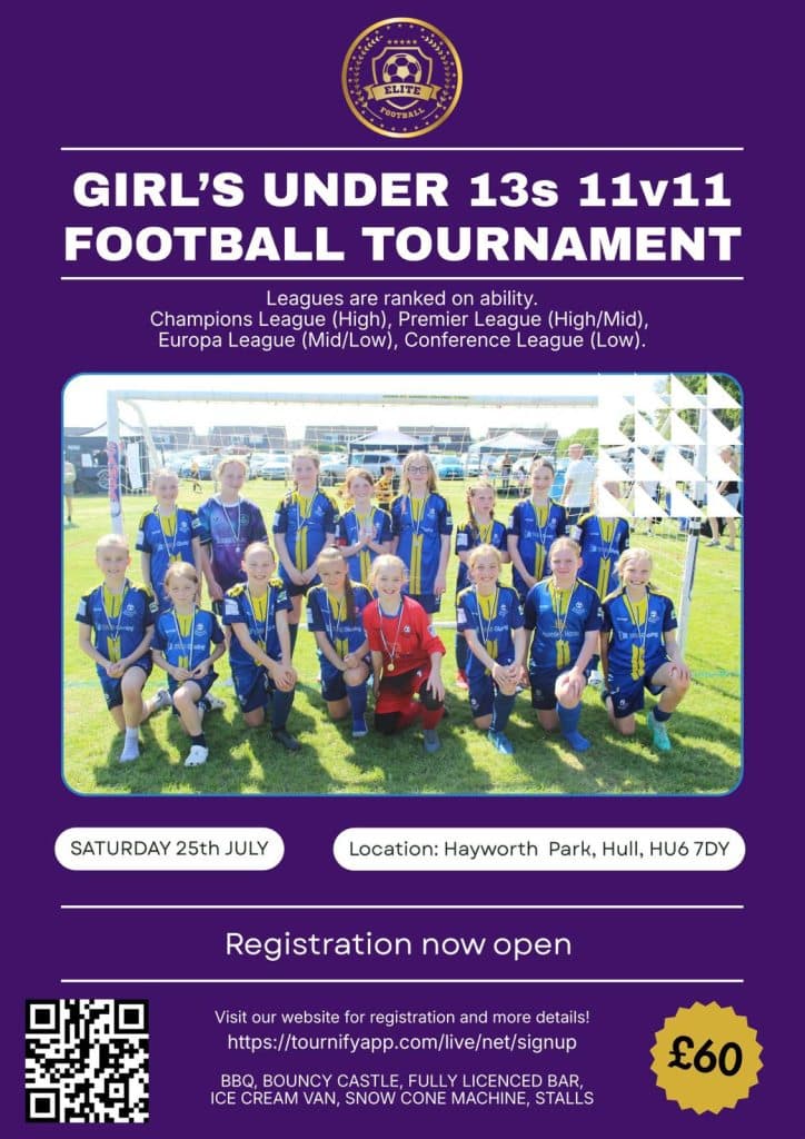 National Elite Football Tournament - U13 GIRLS ONLY