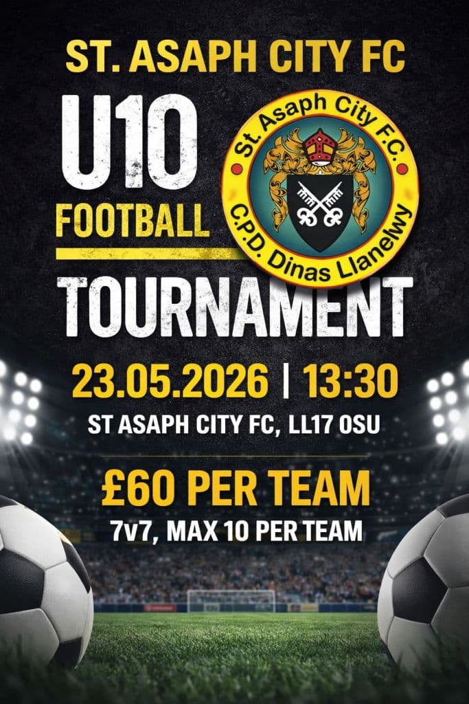 St. Asaph City Tournament flyer