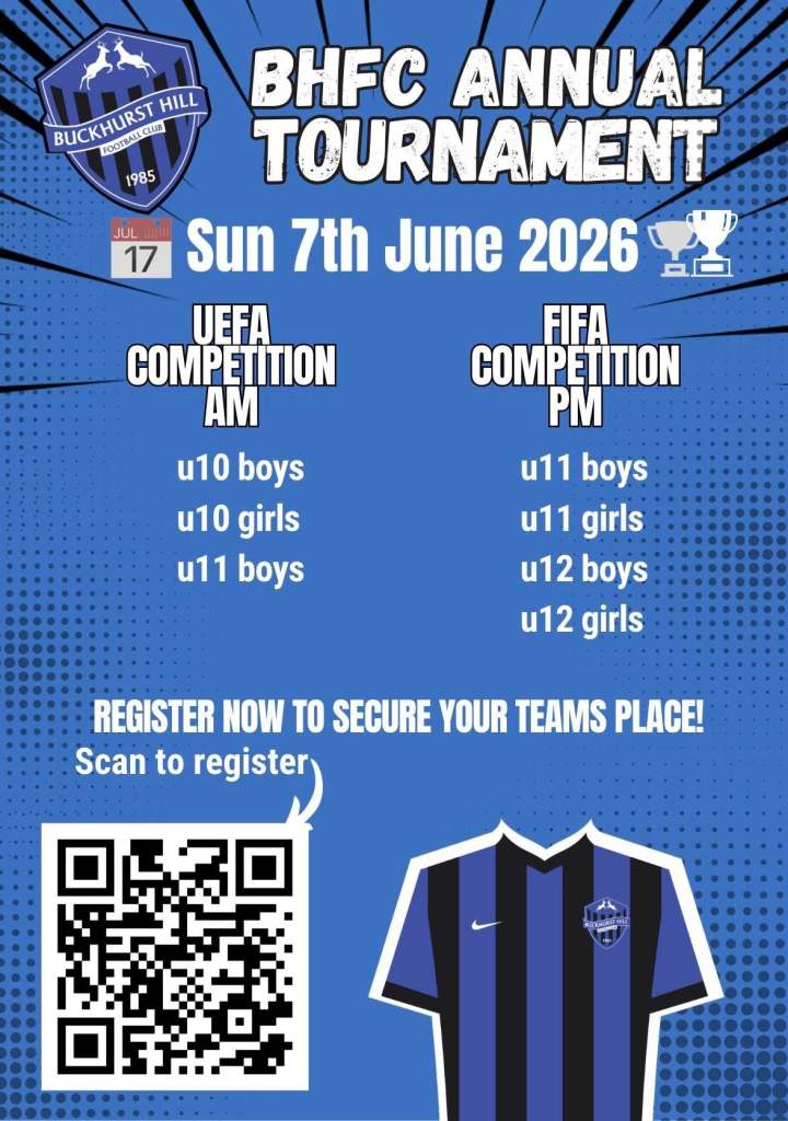 BHFC Tournament flyer