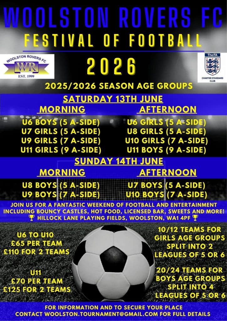 Woolston Rovers Festival Of Football