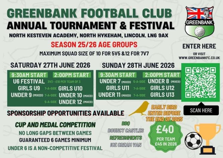 Greenbank Tournament 2026