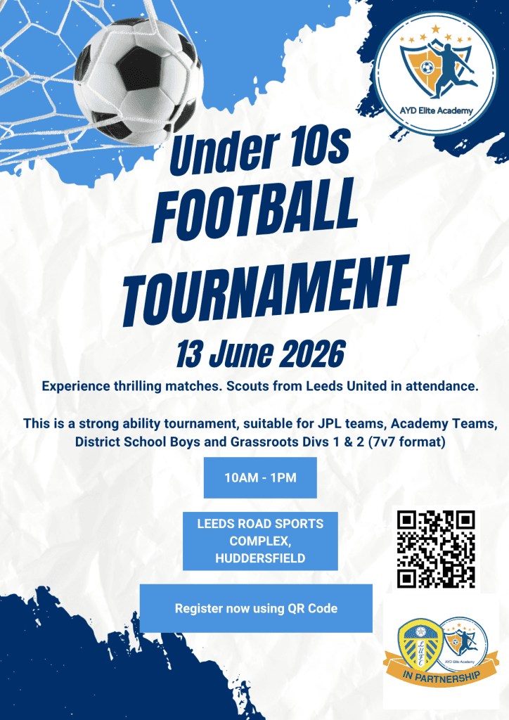 AYD U10 Tournament in partnership with Leeds Utd
