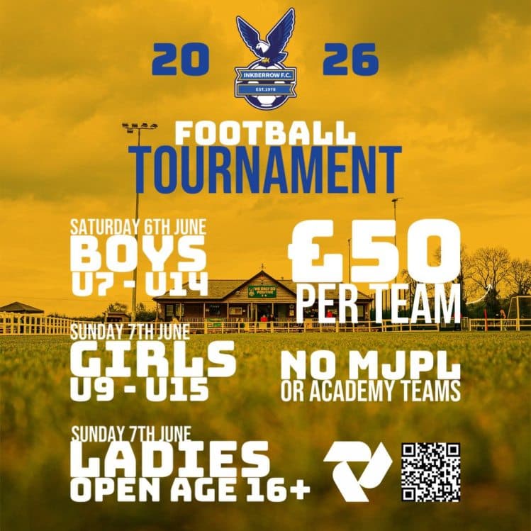 Inkberrow FC Summer Tournament - GIRLS ONLY flyer