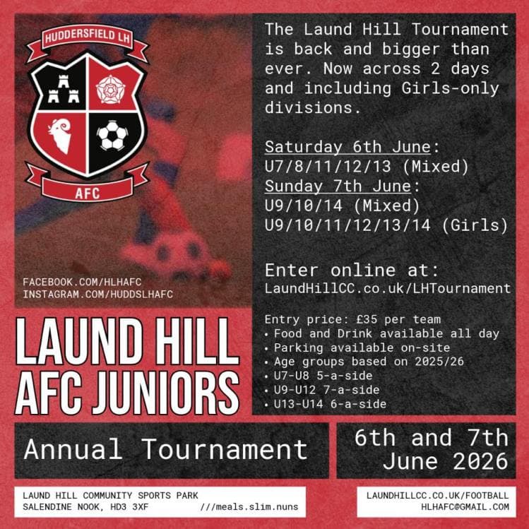 Laund Hill Tournament flyer