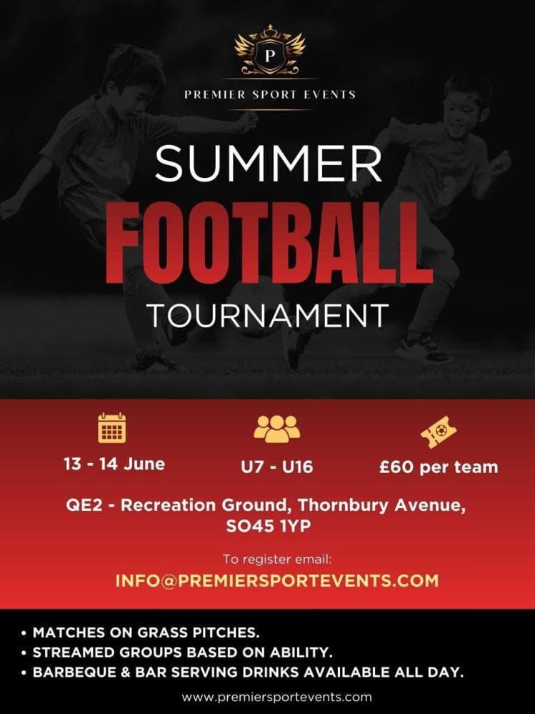 Premier Sport Events - South Coast Regional Football Cup