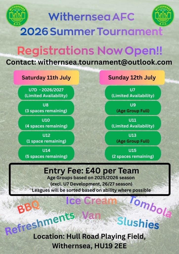 Withernsea Summer Tournament