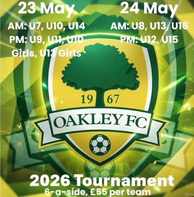 Oakley FC Tournament