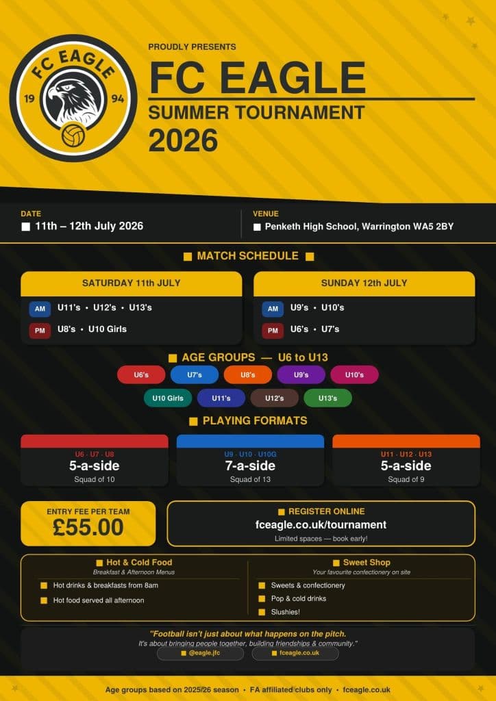 FC Eagle Tournament flyer