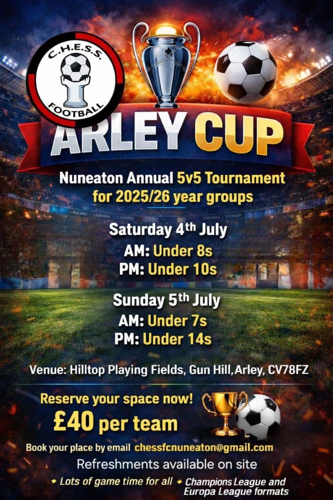 Arley Cup flyer