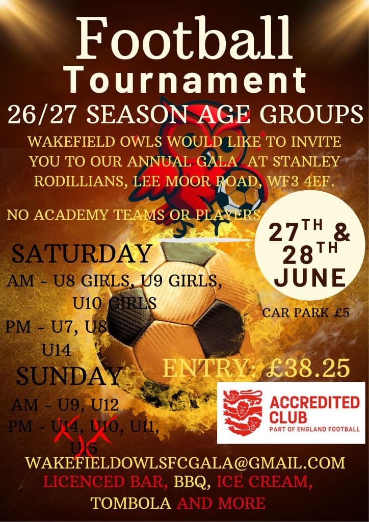 Wakefield Owls Football Tournament