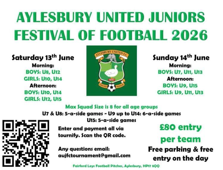 Aylesbury United Juniors Tournament
