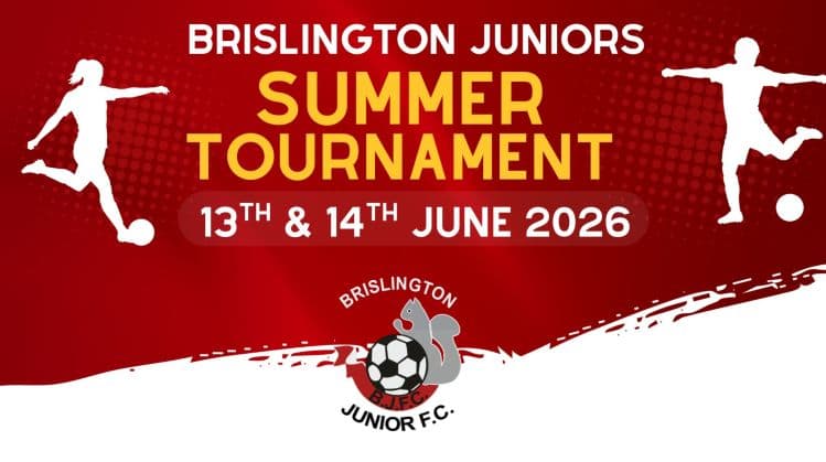 Brislington Juniors Summer Tournament flyer