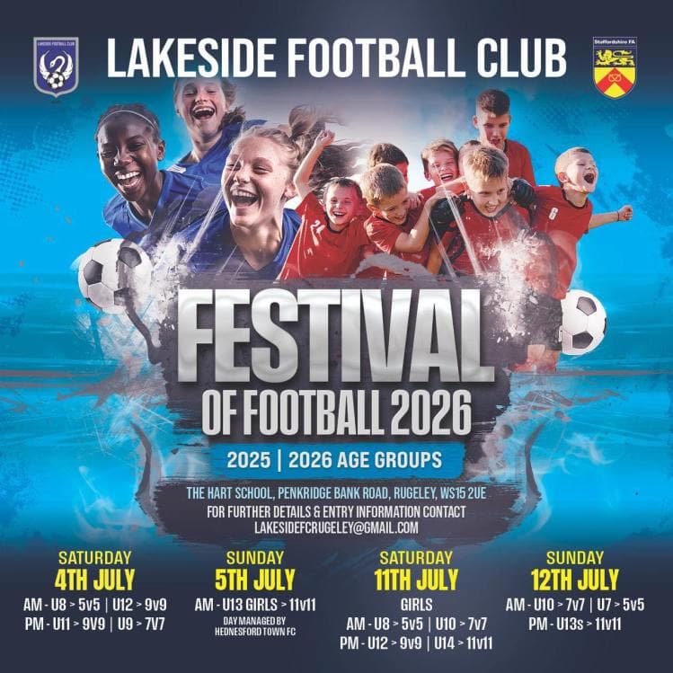 Lakeside Football Club Festival of Football - GIRLS ONLY