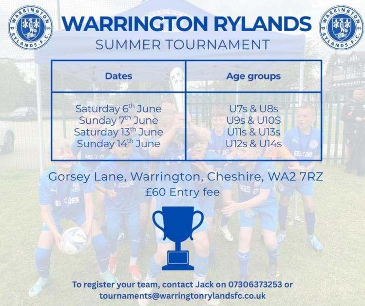 Warrington Rylands flyer