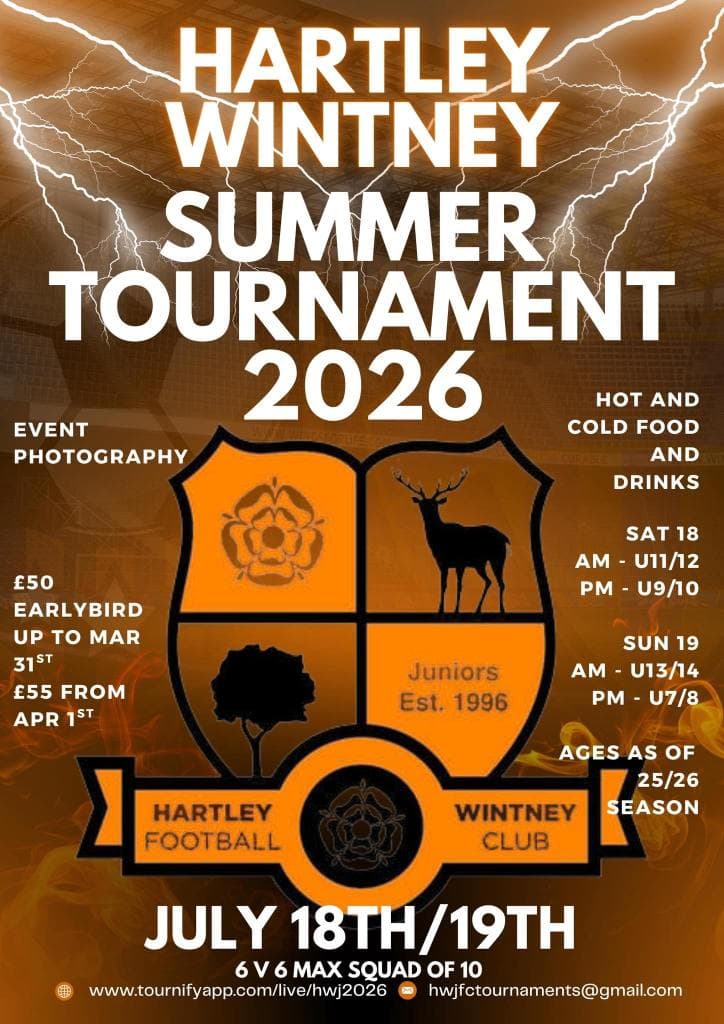 Harley Wintney Summer Tournament flyer