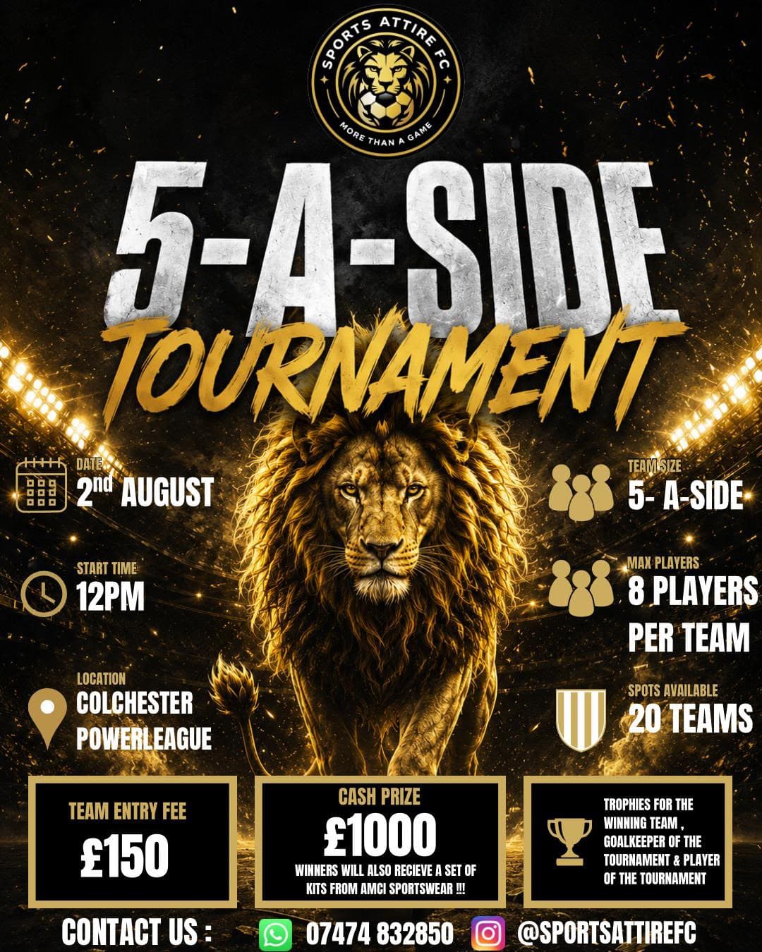 5-A-SIDE TOURNAMENT