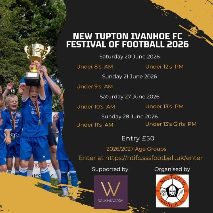 New Tupton Ivanhoe FC?Summer Festival of Football