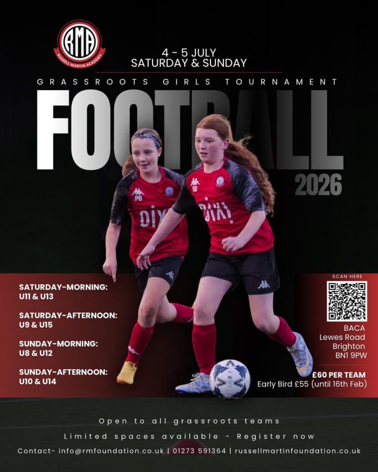 RMA Tournament - GIRLS ONLY flyer