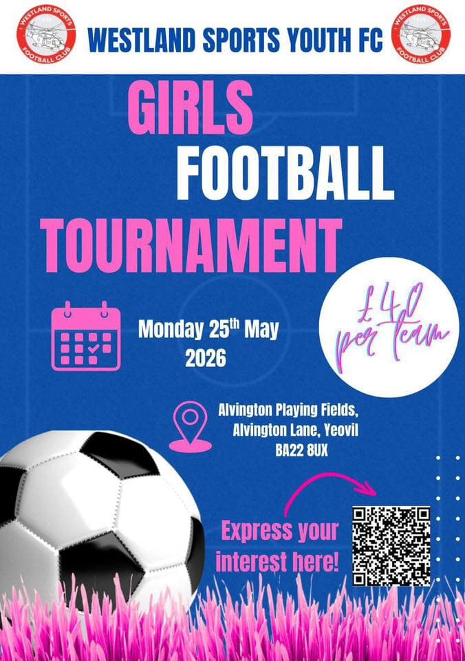 Westland Sports Youth FC Tournament - GIRLS ONLY