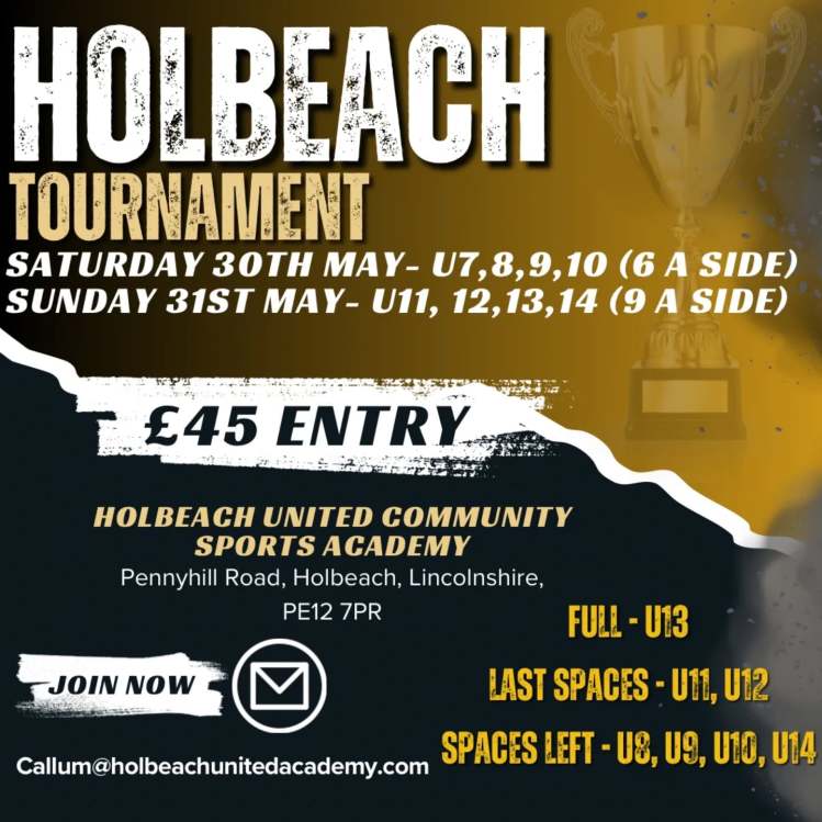 Holbeach Tournament flyer