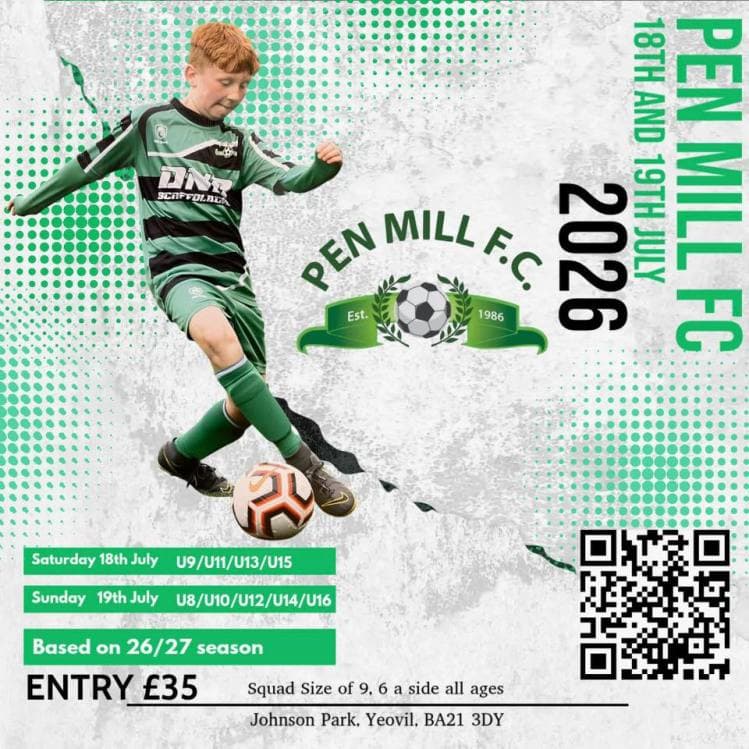 PMFC Annual Youth Tournament 26 flyer