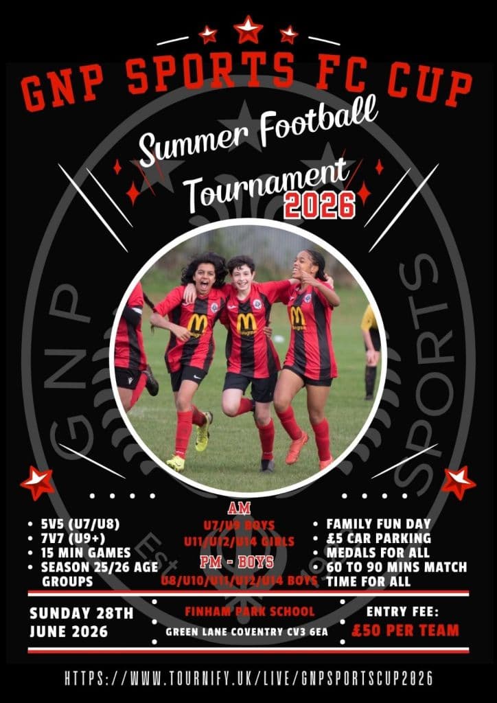 GNP Sports FC Cup flyer