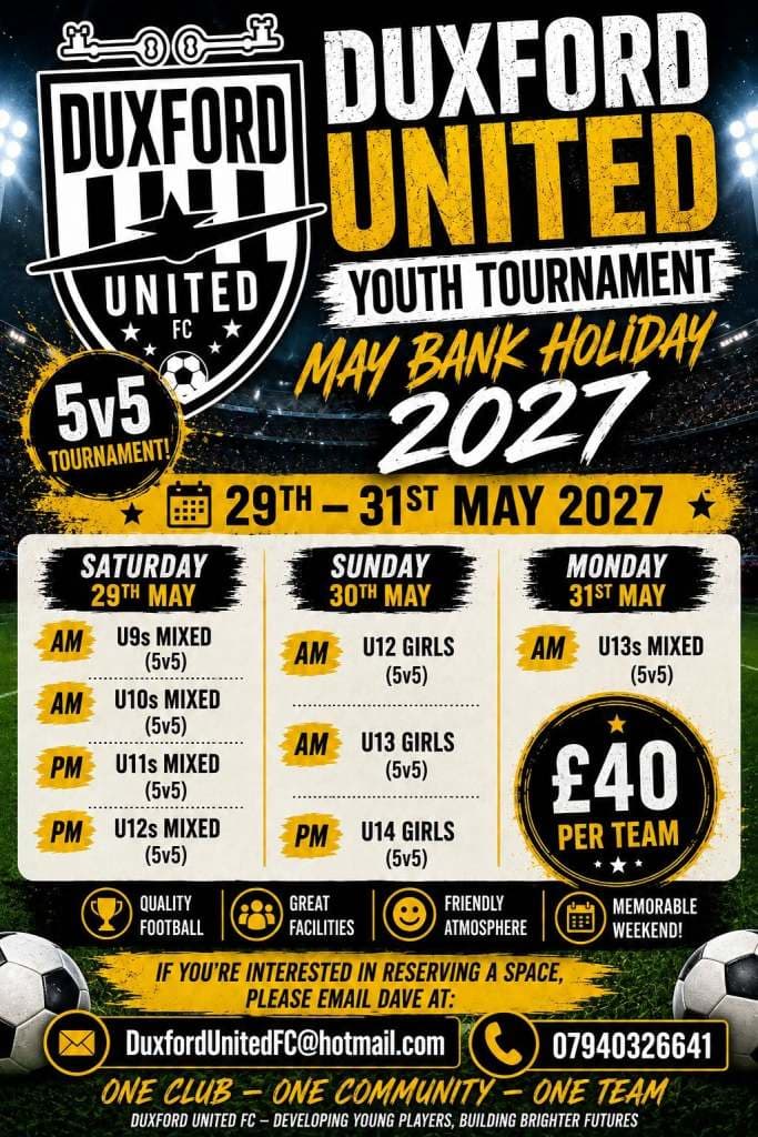 Duxford United Youth Tournament