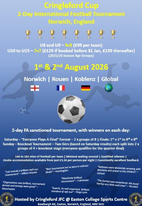 Cringleford Cup