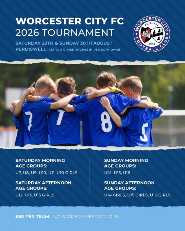 Worcester City Youth FC Tournament