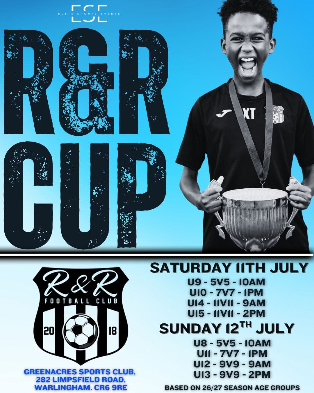 R&R Summer Cup flyer
