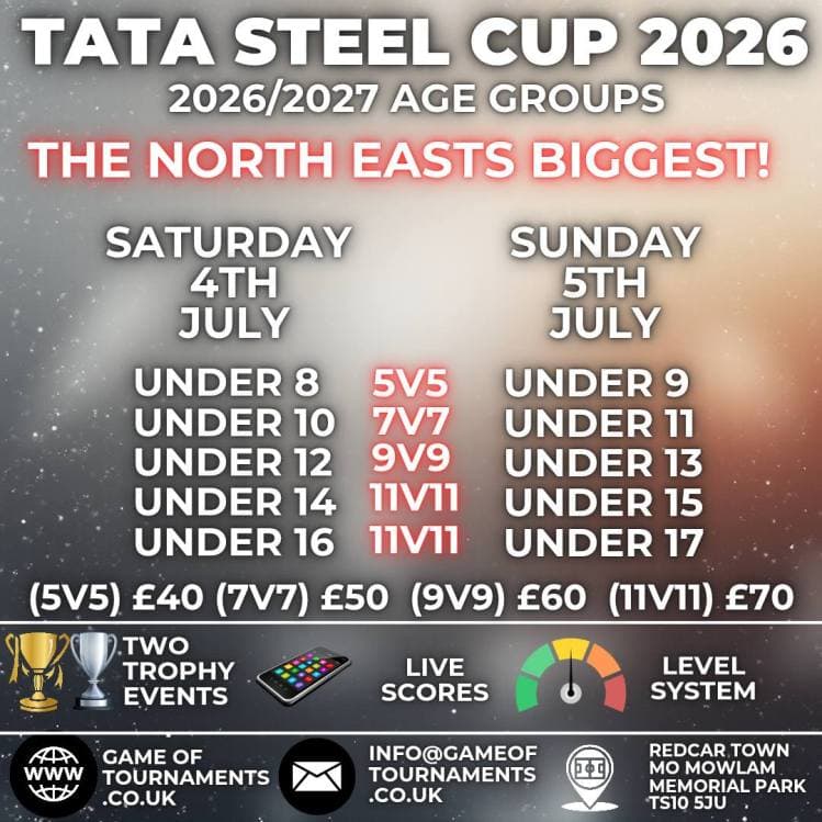 Game of Tournaments - Tata Steel Cup flyer