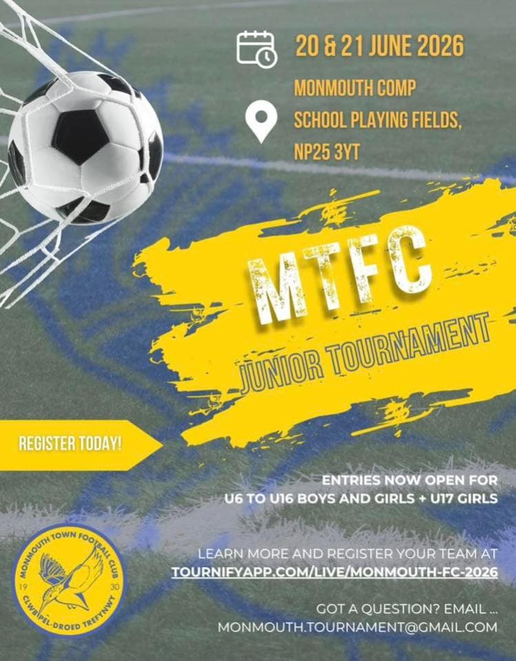 MTFC Juniors Tournament flyer