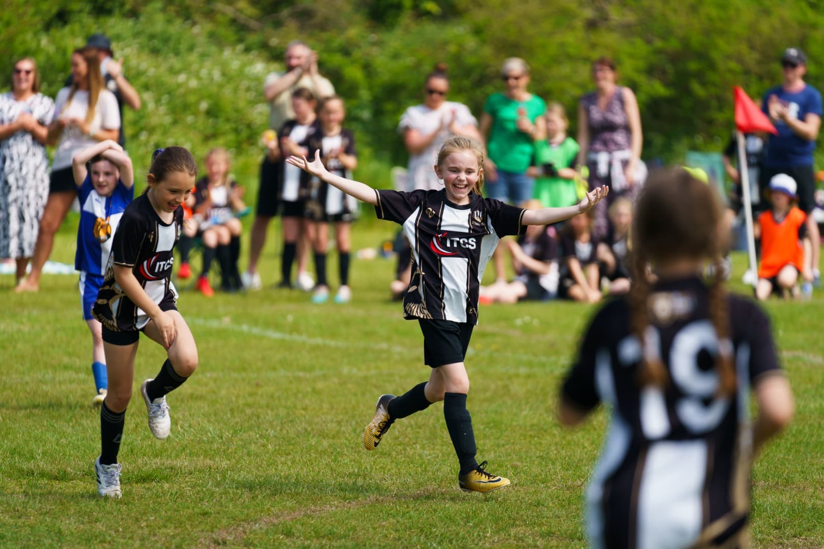 2026 SCI Brean Girls Only Football Tournament flyer