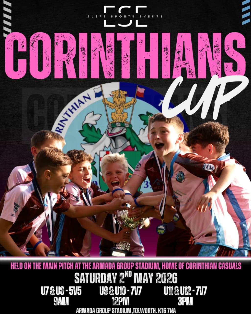 Corinthians Cup 2026 flyer