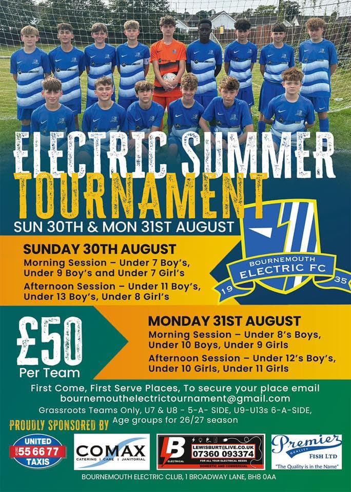 Electric Summer Tournament flyer