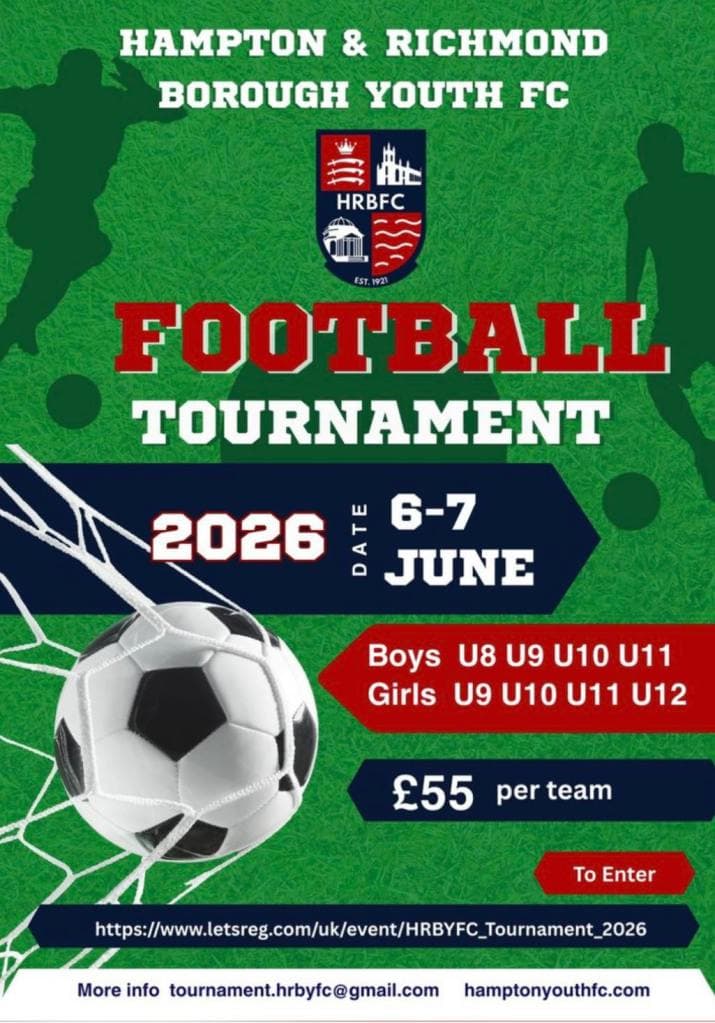 Hampton & Richmond Borough Youth Tournament? flyer