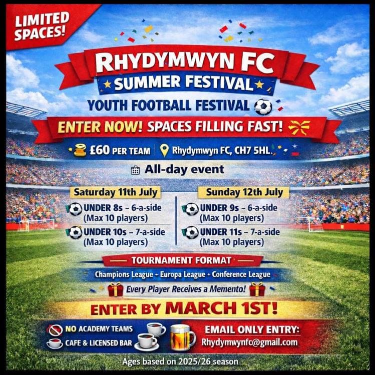 Rhydymwyn FC Summer Festival