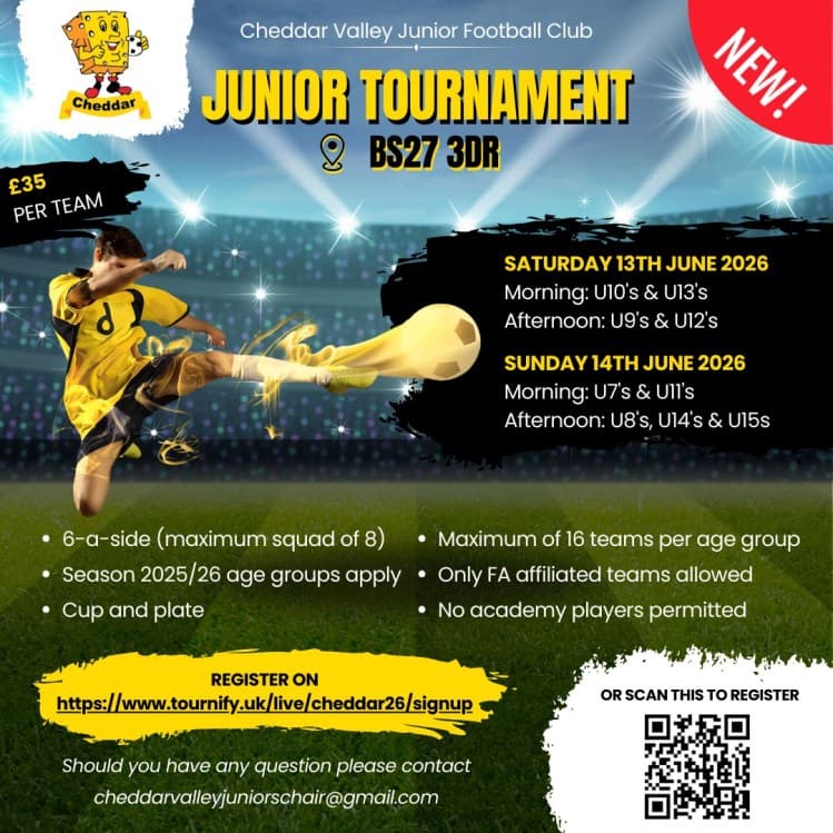 The Cheddar Youth Football Tournament